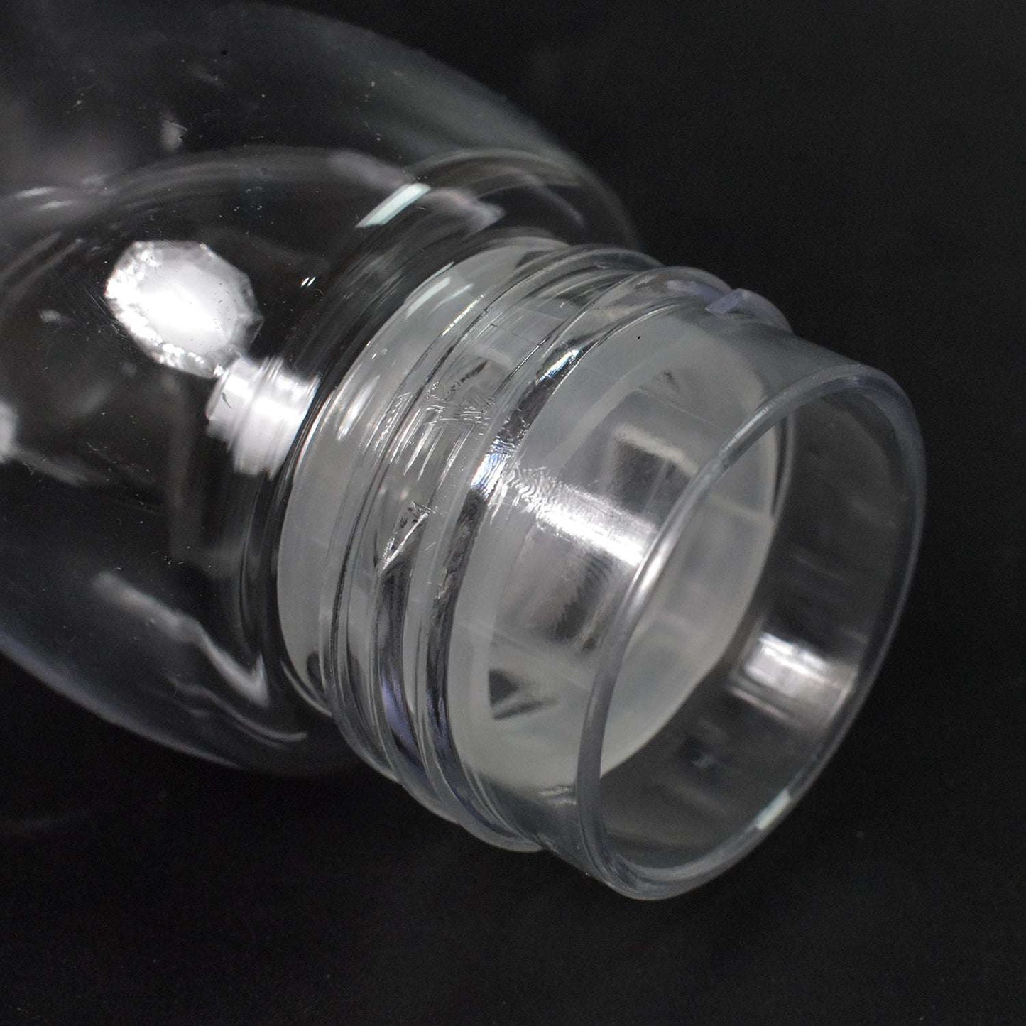Transparent Travel Portable Water Bottle With Carry Straps (280 Ml 1 Pc) - LootFaat