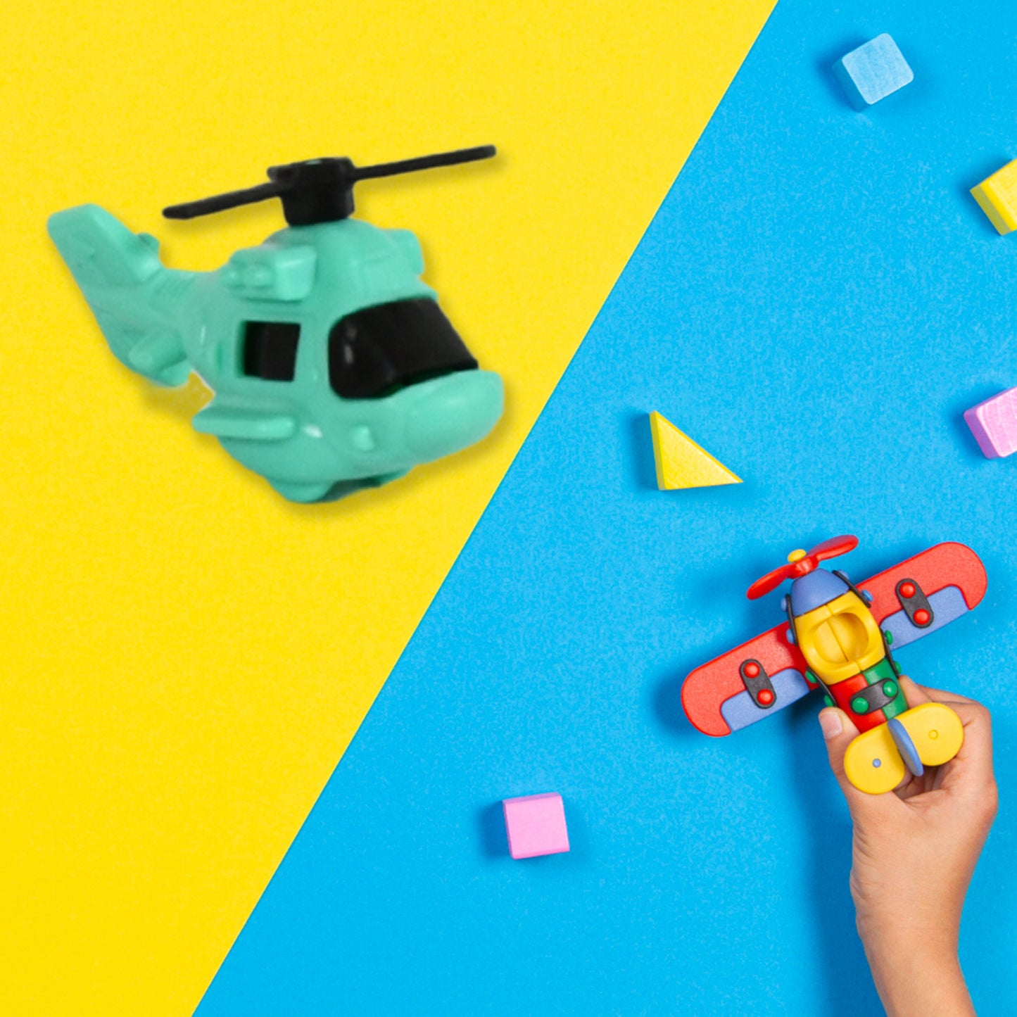 Small Diy Helicopter Toy Small Kids Toy Rotating Tail Wing Diy Helicopter. - LootFaat