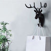 Deer Head Adhesive Wall Hook - Decorative Key & Coat Hanger