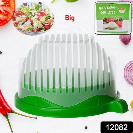 Plastic 60 Seconds Salad Cutter Salad Maker Salad Bow (1 Pc) - LootFaat