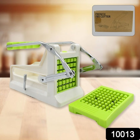 French Fry Cutter Great With Vegetables Potato Fries Cutter Professional Vegetable Cutter Stainless Steel Cutter Potato Onions Carrots Cucumbers Fruits Potato Cutter (1 Pc) - LootFaat