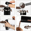 Portable Manual Coffee Grinder - Stainless Steel Conical Burr Mill