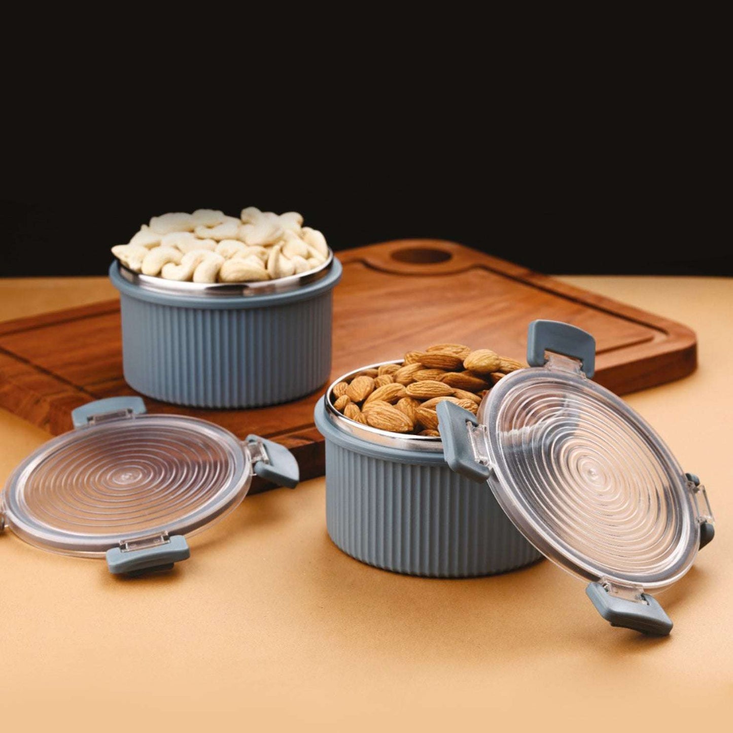 Apex Rustic Jar Set 2 Pcs 450ml Each Approx