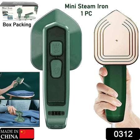 Mini Steam Iron for Clothes - Portable Travel Garment Steamer