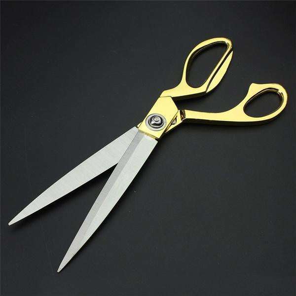 Gold Plated Professional Cloth Cutting Scissor - LootFaat