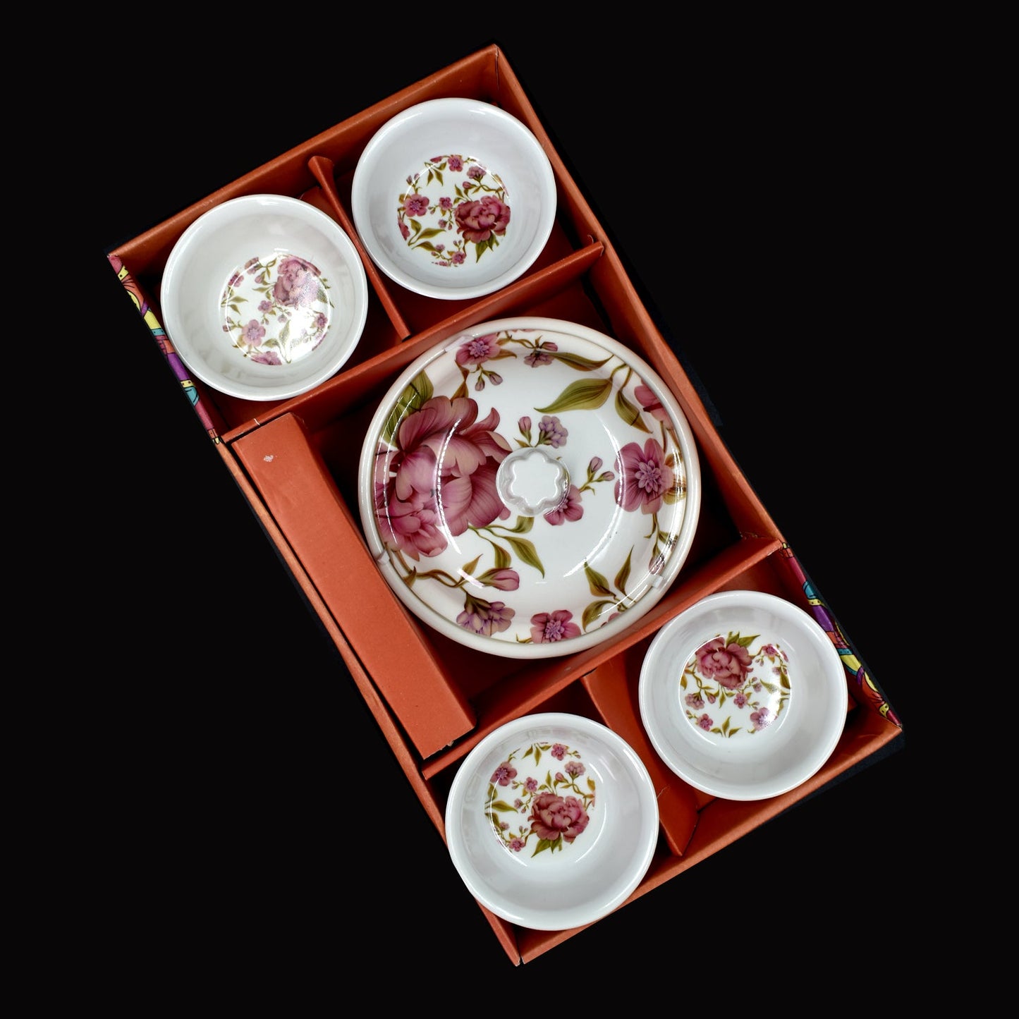 5 Pc Pudding Set Used As A Cutlery Set For Serving Food Purposes And Sweet Dishes And All In All Kinds Of Household And Official Places Etc. - LootFaat