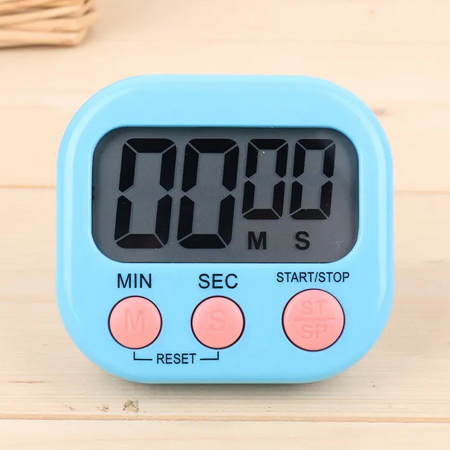 Digital Kitchen Timer Clear Big Digits 0-99 Min For Cooking Office Clock - LootFaat