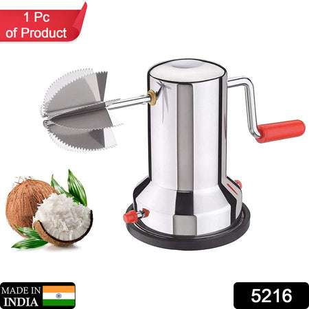 Coconut Scrapers Machine Manual Steel For Home Kitchen Use - LootFaat
