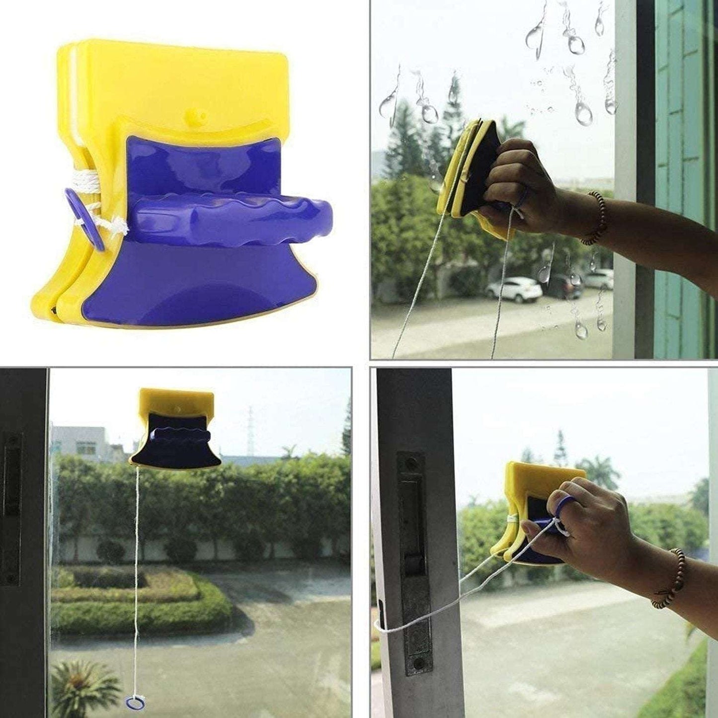 Window Cleaner Double-side Glazed Two Sided Glass Cleaner - LootFaat