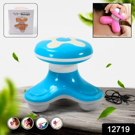 Multifunctional Mini Massager Triangle Electric Usb Massager Automatic Switch Relieve Fatigue As A Gift (1 Pc Battery Not Included) - LootFaat
