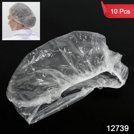 Disposable Shower Caps For Women Larger Thicker Waterproof And Individually Wrapped Plastic Elastic Hair Bath Caps For Hotel And Spa Hair Salon Home Use Portable Travel (1pc 10 Pc) - LootFaat