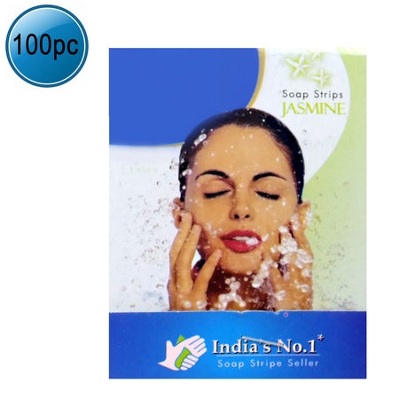 Fresh Paper Soap Strips Traveling Hand Wash With Jasmine Fragrance (100pc) - LootFaat