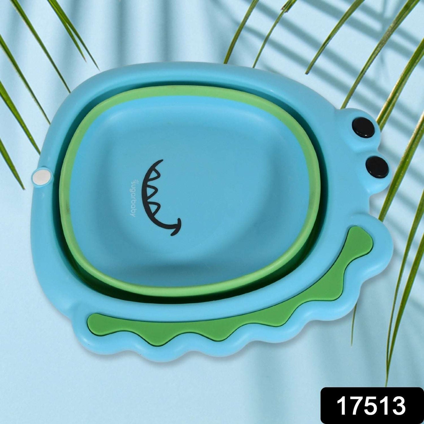 Foldable Frog Baby Wash Basin - Space Saving, Multi-Function