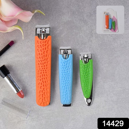 3 In 1 Nail Clipper Set Compact Nail Cutter Big Size And Small Sizes - LootFaat