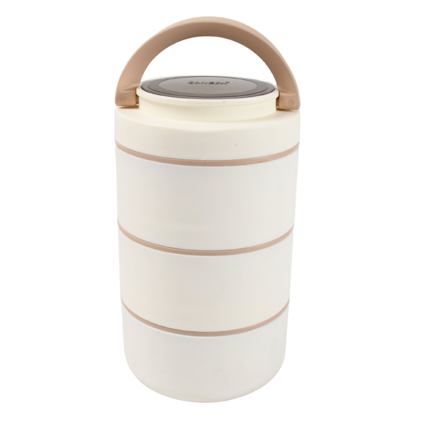 Ganesh Smart Stack 23 Layer Portable Lunch Box Stainless Steel Airtight Leak-proof Lunch Box For Office School Picnic Color May Vary (2 Layer 3 Layer) - LootFaat