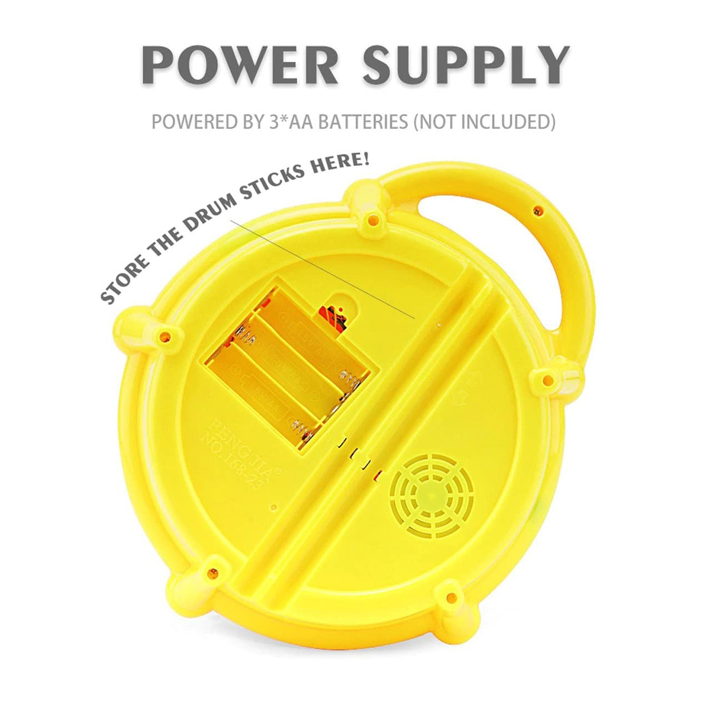 Flash Drum Toys For Kids With Light Musical Sound Colorful Plastic Baby Drum Musical Toys For Children Baby Toy Instrument Best Gift For Boys Girls. - LootFaat