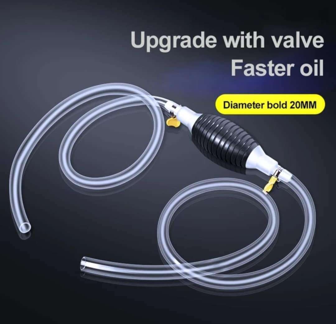9085a Fuel Transfer Pump Kit High Flow Siphon Hand Oil Pump Portable Manual Car Fuel Pump For Petrol Diesel Oil Liquid Water Transfer Pump