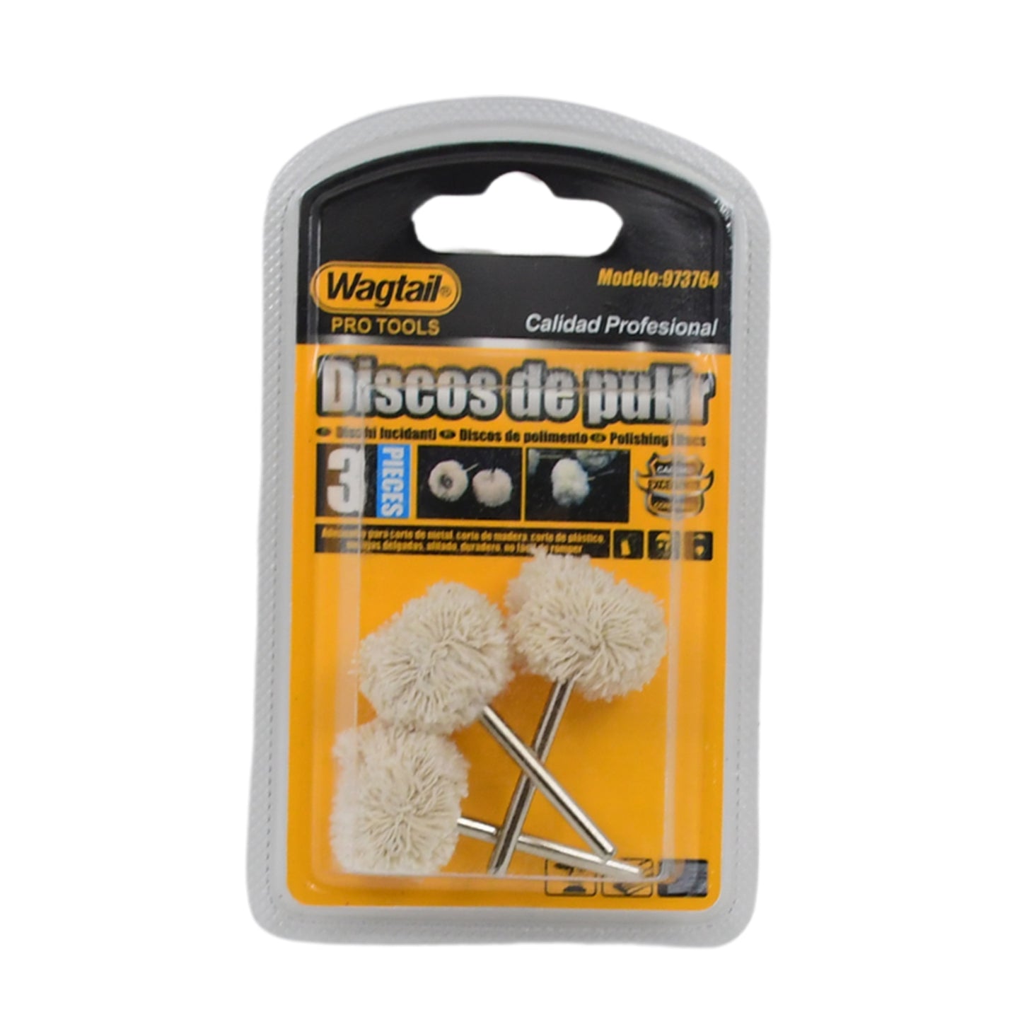 Cotton Polishing Buffing Wheel For Dremel Polishing Kit (3 Pc Set) - LootFaat