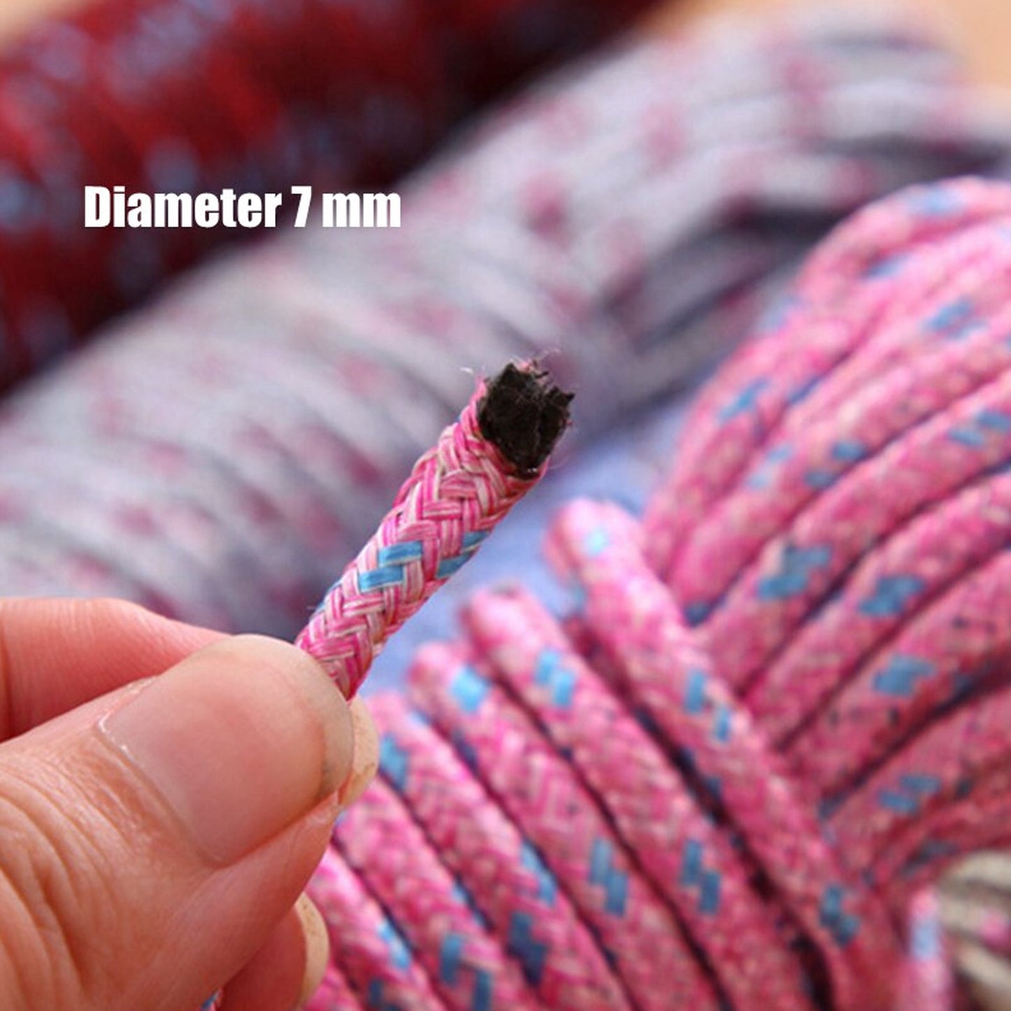 10 Meter Heavy Duty Laundry Drying Clothesline Rope Portable Travel Nylon Cord Sturdy Clothes Line For Outdoor Camping Indoor Crafting Art Projects - LootFaat