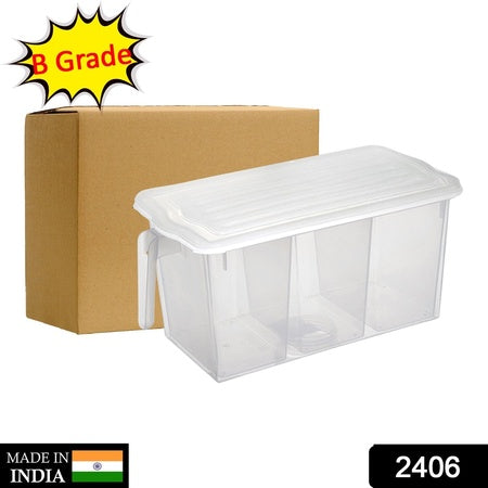 Refrigerator Organizer Fresh-keeping Box Case Kitchen Storage Box - LootFaat