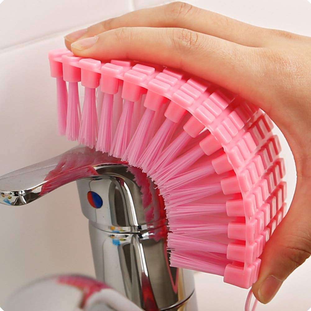 Flexible Plastic Cleaning Brush For Home Kitchen And Bathroom - LootFaat