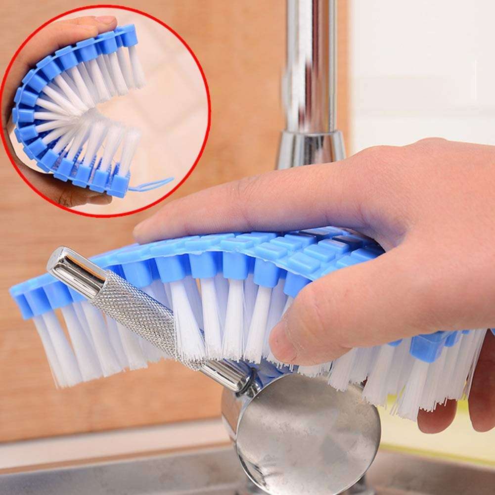 Flexible Plastic Cleaning Brush For Home Kitchen And Bathroom - LootFaat
