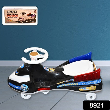 Twisted Police Ride-on Toy Car For Kids With Musical With Lights - LootFaat