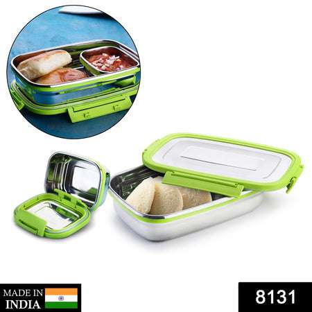 8131 Stainless Steel Lunch Pack For Office School Use