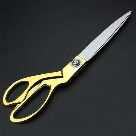 Gold Plated Professional Cloth Cutting Scissor - LootFaat