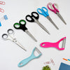 Multipurpose Kitchen Scissors & Peeler Set - Stainless Steel