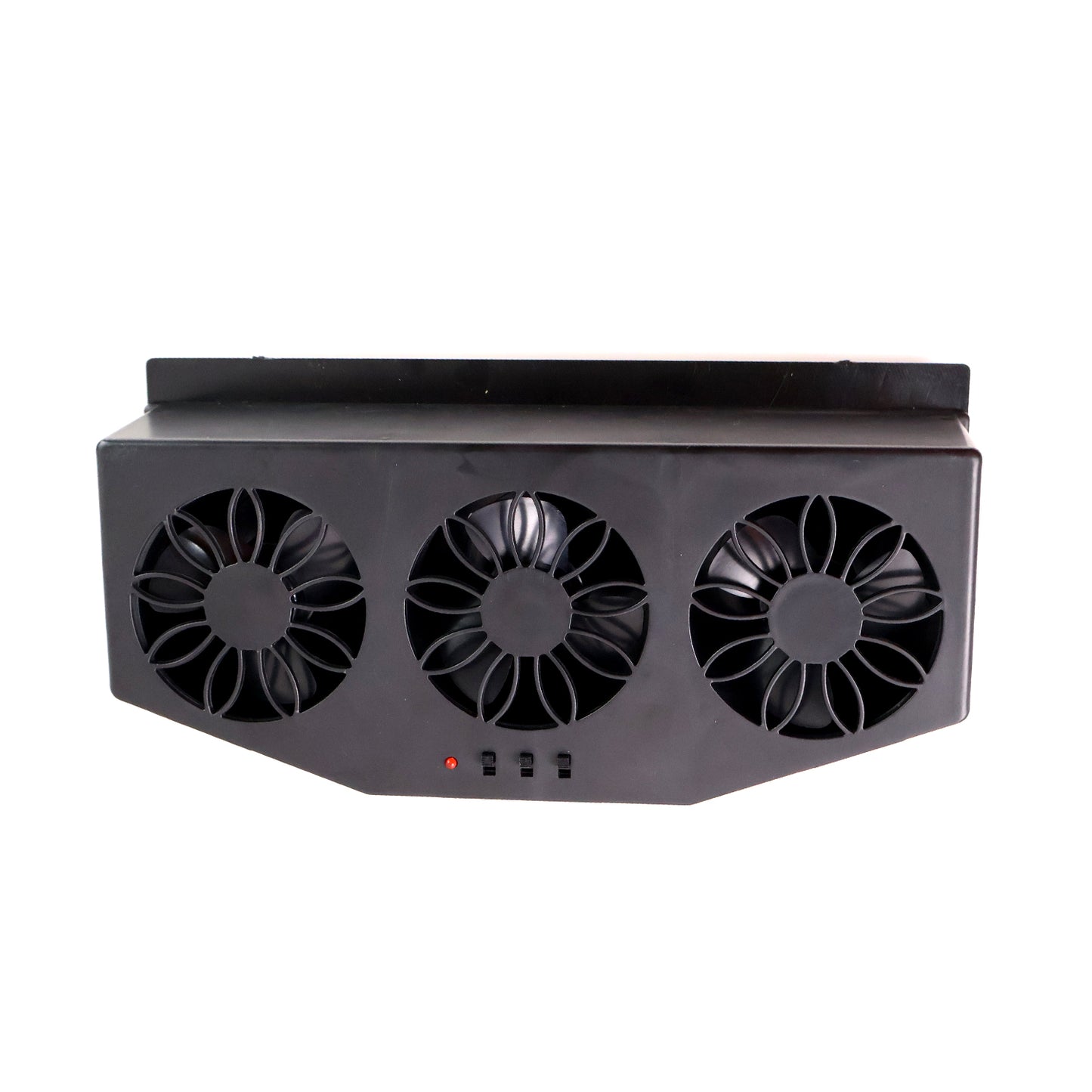 Triple Fan Solar Car Exhaust Fan - Auto Cooling Ventilation System