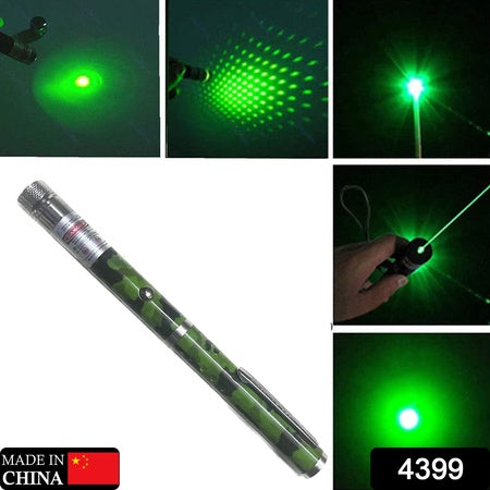 Green Multipurpose Laser Light Disco Pointer Pen Beam With Adjustable Antena Cap To Change Project Design - LootFaat