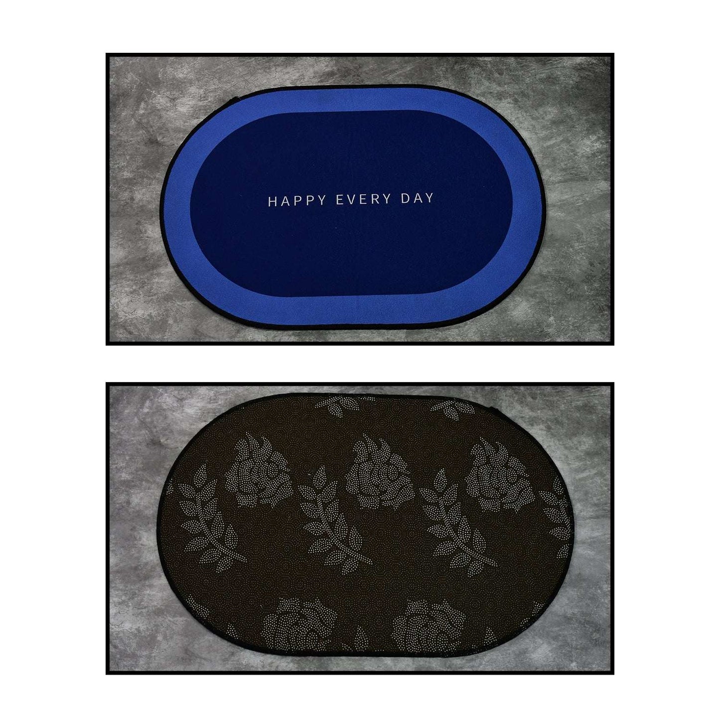 Super Absorbent Floor Mat Bath Mat Soft Carpet Slip-resistant Bathing Room Rug Floor Door Mat Instant Drying Mat Bathroom Rug Absorbent Bath Mat - LootFaat