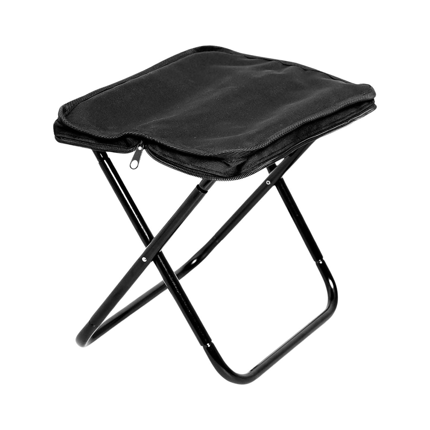 Folding Camping Stool Collapsible Camp Stool Portable Seat Travel Little Stools (1 Pc) - LootFaat