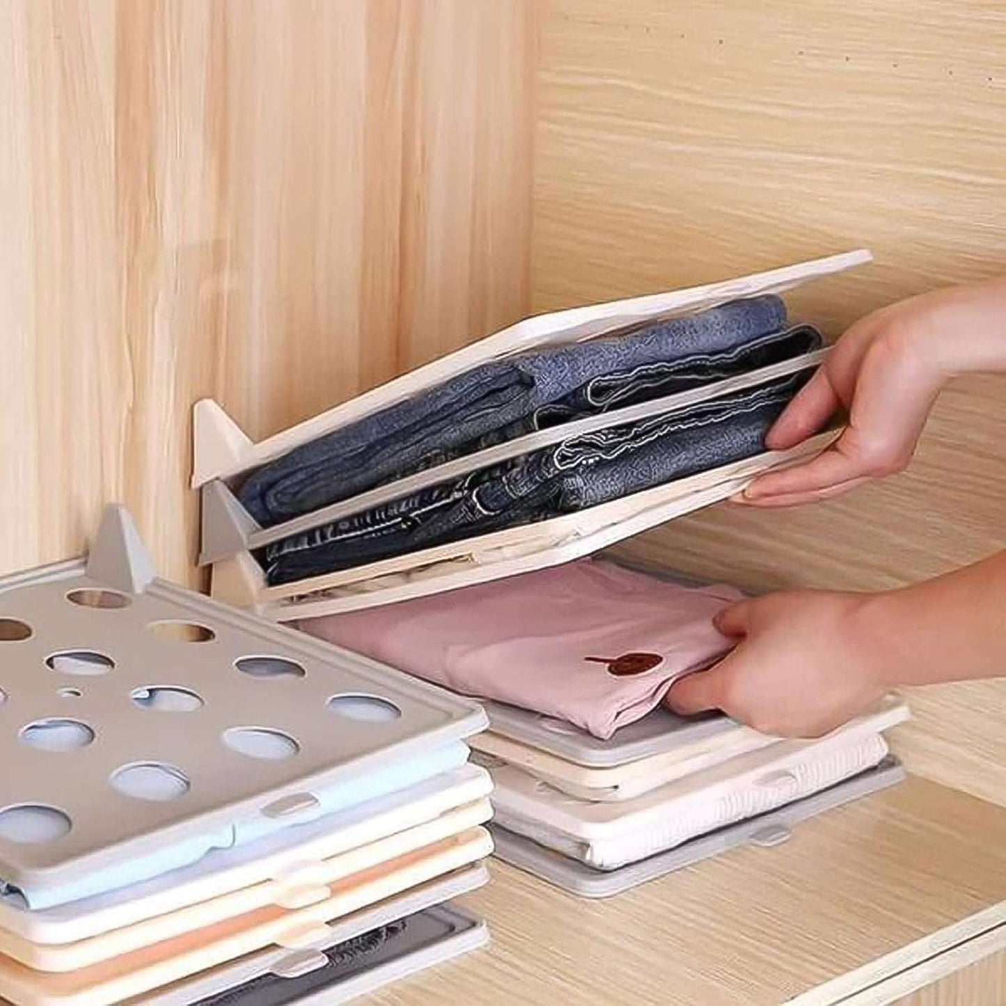 Stackable Shirt Clothes Folding Board (3226 Cm 1 Pc) - LootFaat