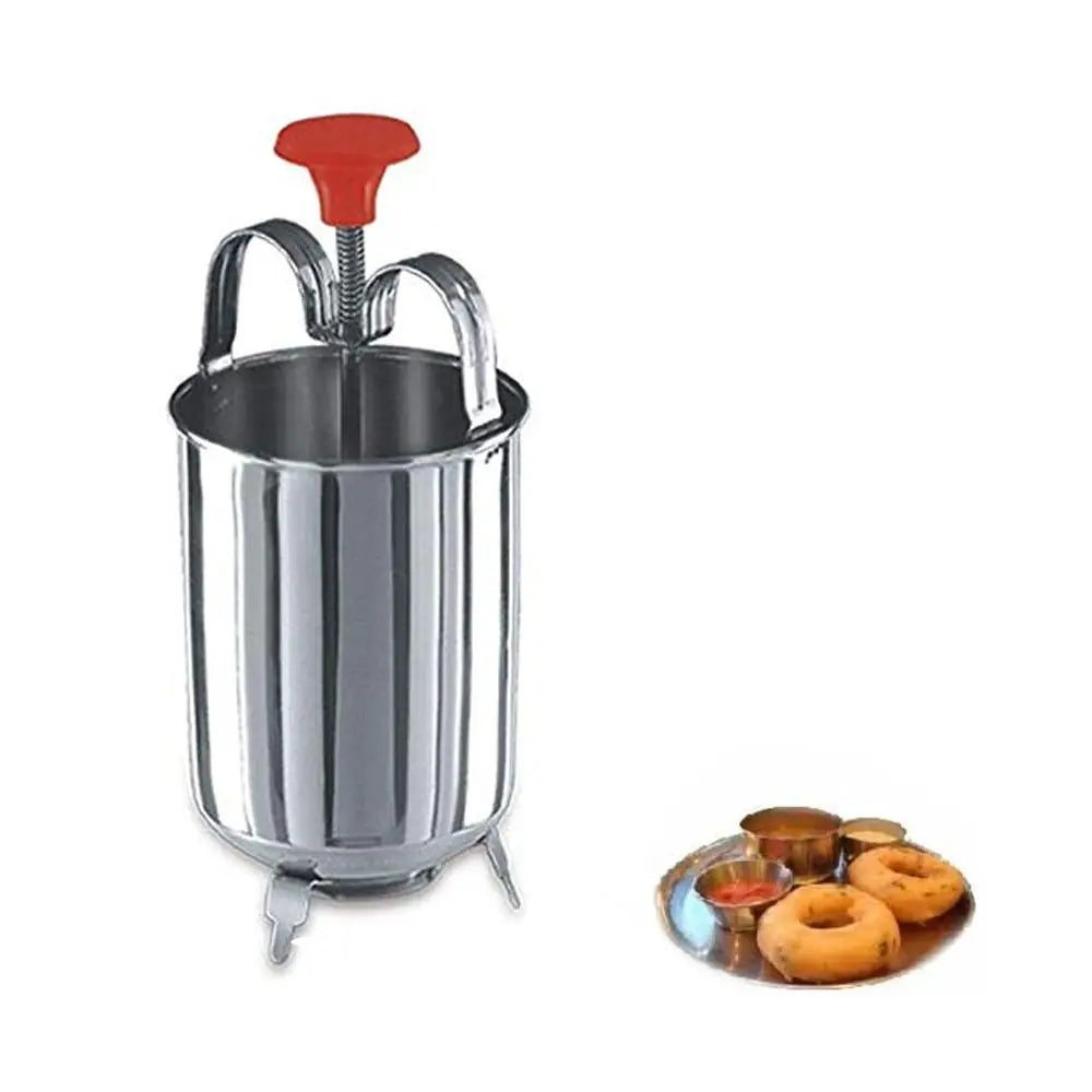 Stainless Steel Medu Vada And Donut Maker For Perfectly Shaped And Crispy Vada Maker - LootFaat