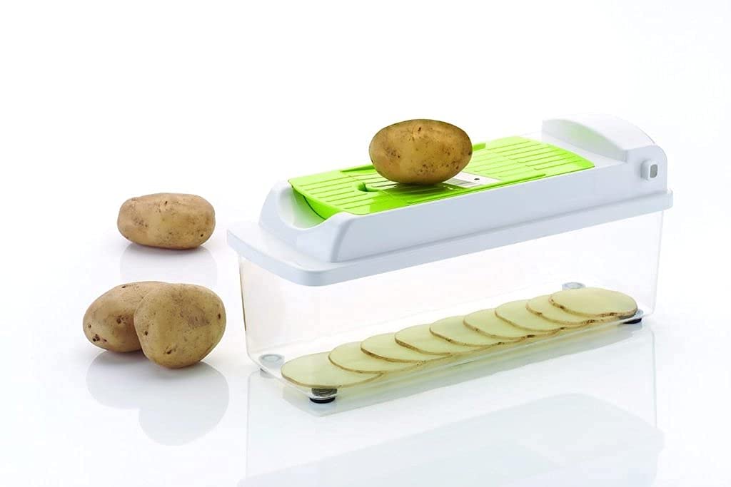 Plastic 13-in-1 Manual Vegetable Graterchipser And Slicer - LootFaat