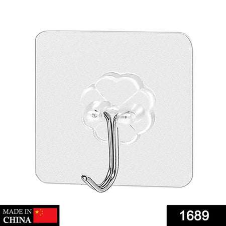 Multipurpose Strong Small Stainless Steel Adhesive Wall Hooks - LootFaat
