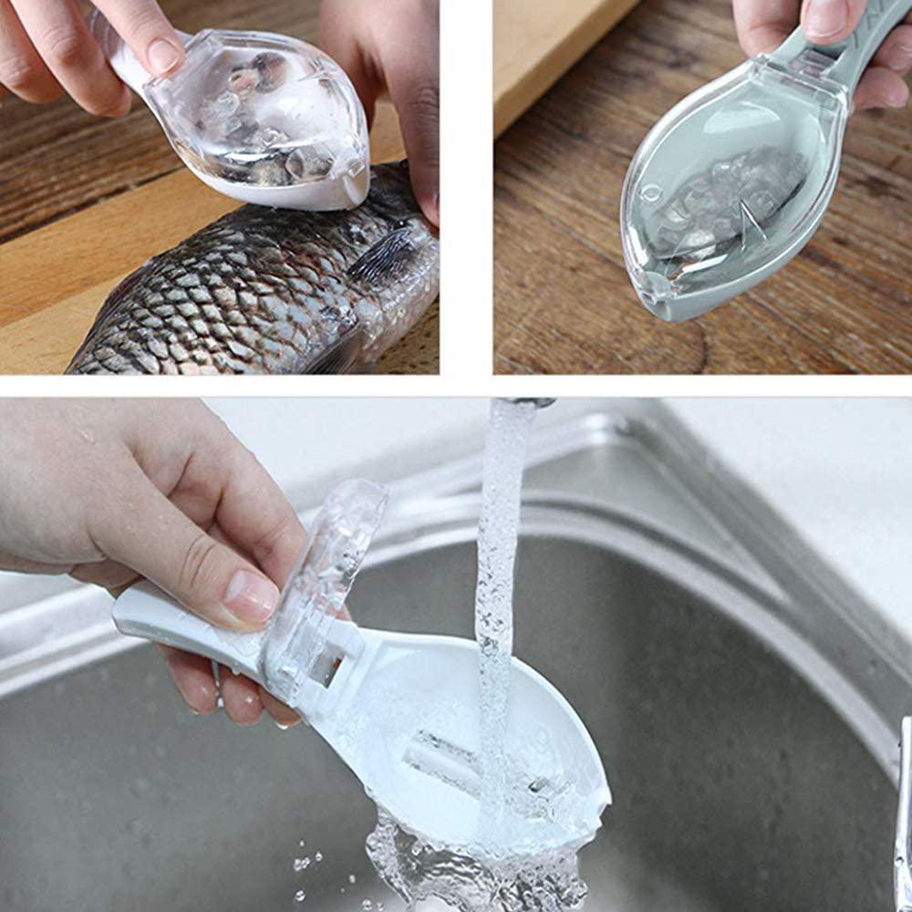 Fish Scale Scraper Peeler Fish Tools Kitchen - LootFaat