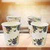 Disposable Paper Cups - 10 Pcs Mix Color Tea Coffee Cups