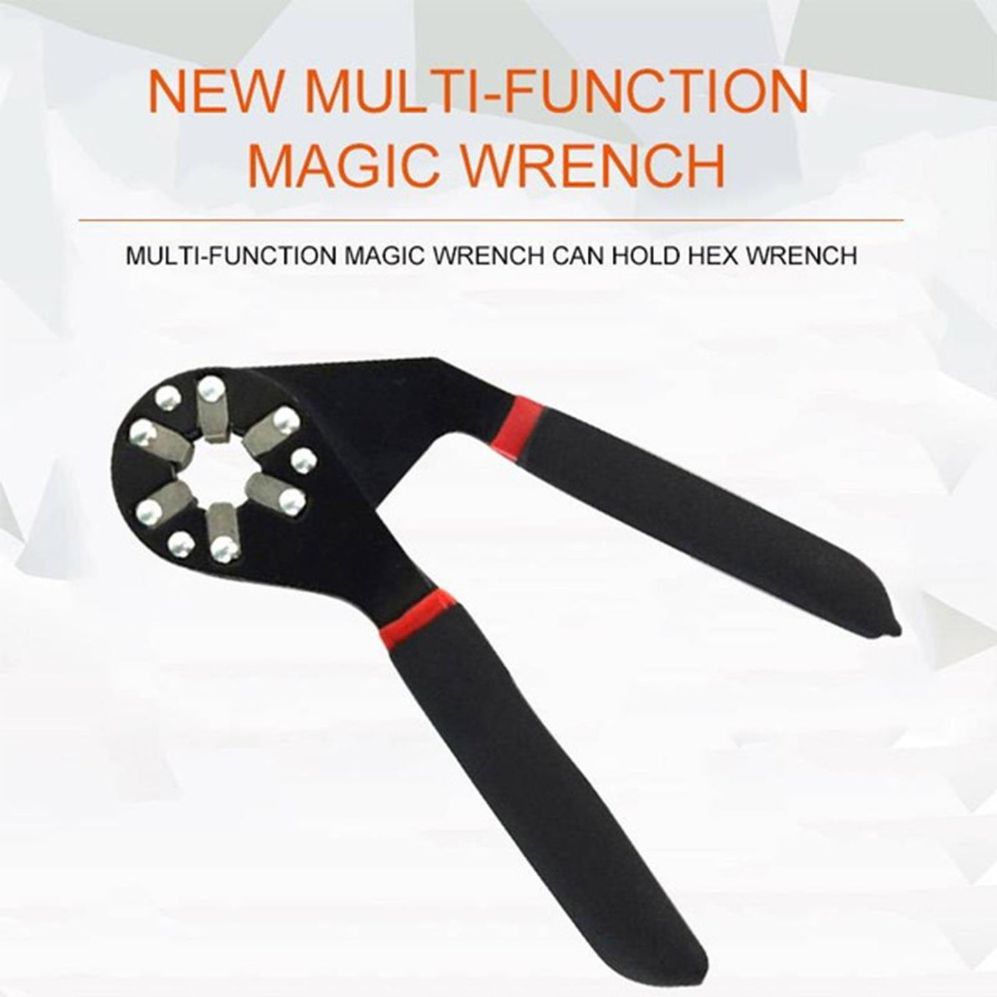 Multi-function Hexagon Universal Wrench Adjustable Bionic Plier Spanner Repair Hand Tool (Small) Single Sided Bionic Wrench Household Repairing Wrench Hand Tool - LootFaat