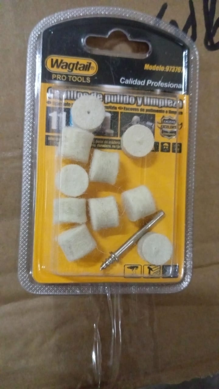 Rotary Tool Accessory Wool Felt Polishing Pad Felt (11 Pcs Set) - LootFaat