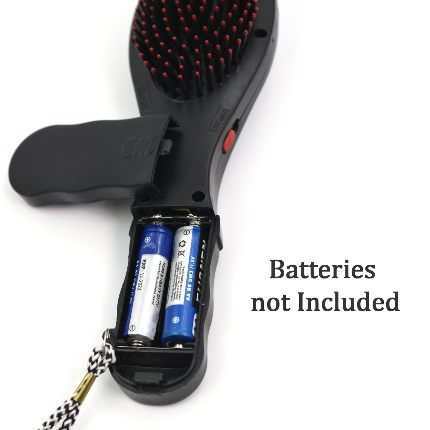Electric Vibrating Massager Comb Hair Brush Comb Massager - LootFaat