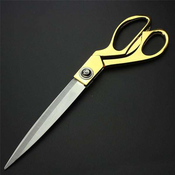 Gold Plated Professional Cloth Cutting Scissor - LootFaat