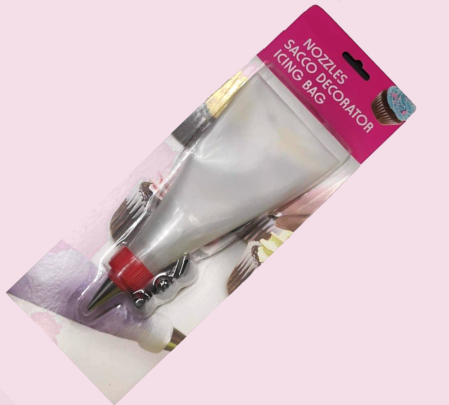 Cake Decorating Nozzle With Piping Bag Stainless Steel Piping Cream Frosting Nozzles - LootFaat
