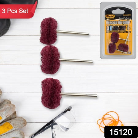 Abrasive Buffing Polishing Wheel Set (3 Pcs) - LootFaat