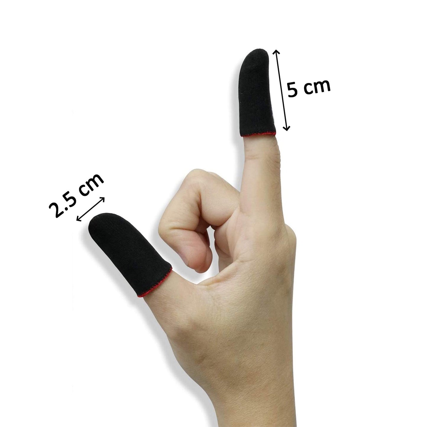 Thumb Finger Sleeve For Mobile Game Pubgcodfreefire (1pair Only) - LootFaat