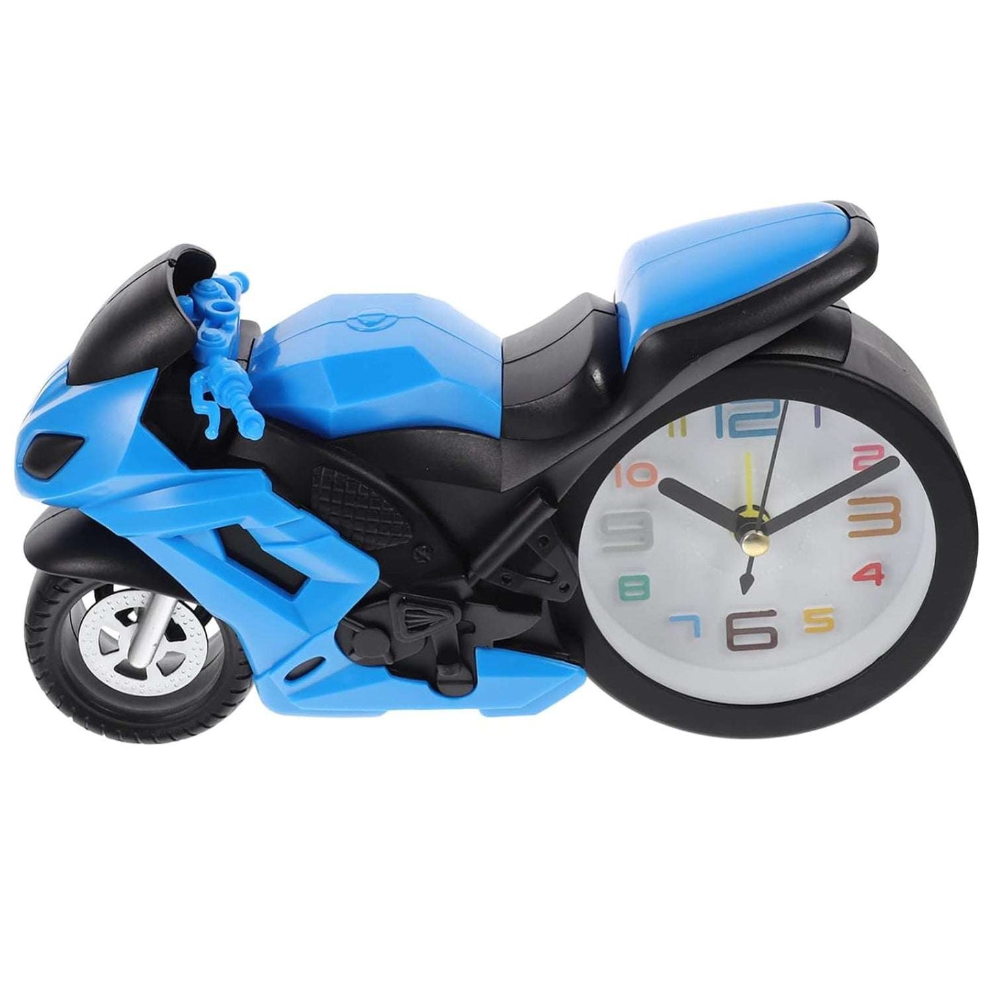 Fashioned Alarm Clock Novelty Retro Motorcycle Motorbike Engine Style Clocks Alarm Clock Desktop Decoration Kids Gift - LootFaat