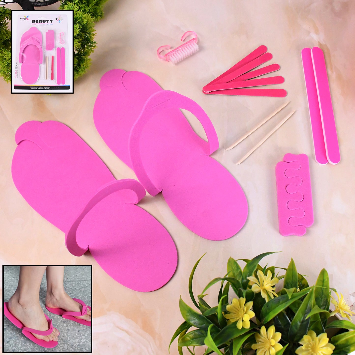 Salon Pedicure Kit Professional Pedicure Tools Set (13 Pcs Set) - LootFaat
