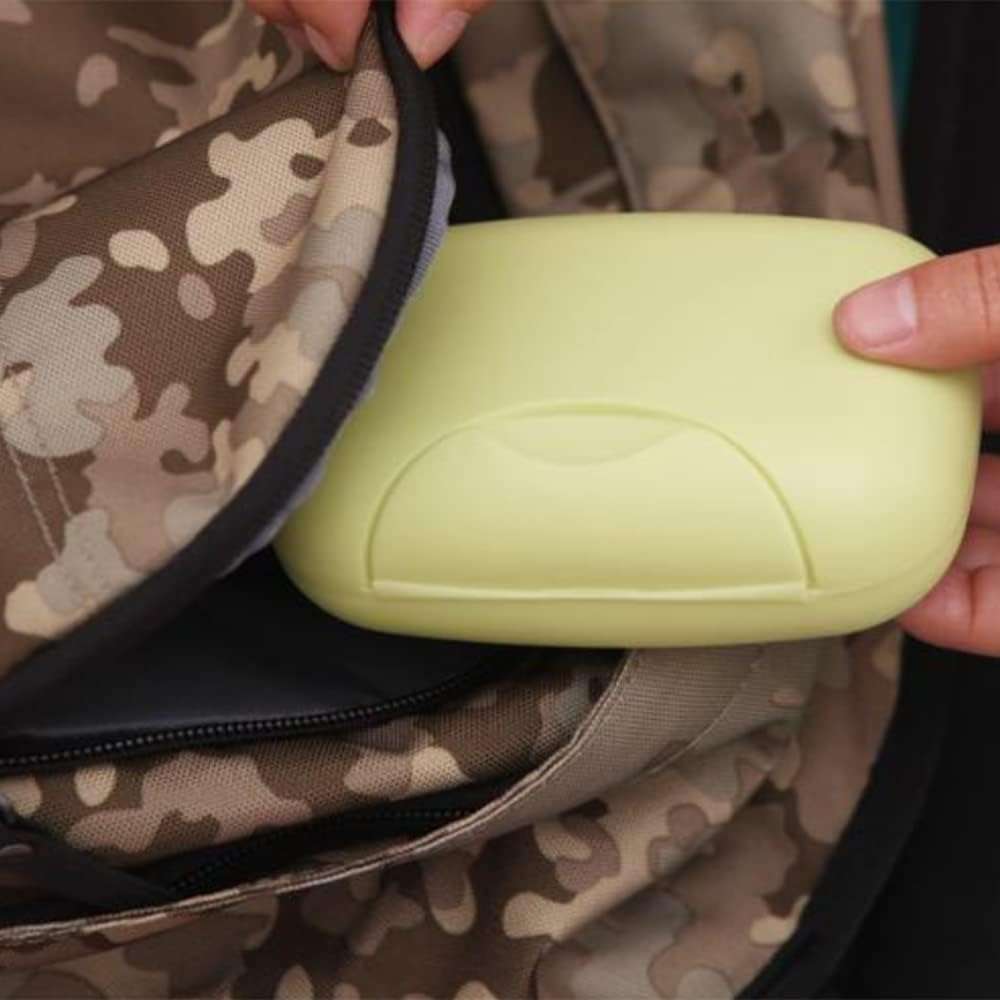 Travel Soap Case Box Plastic Soap Box With Cover Waterproof Leakproof Soap Dish For Bathroom Travel Use (1pc) - LootFaat